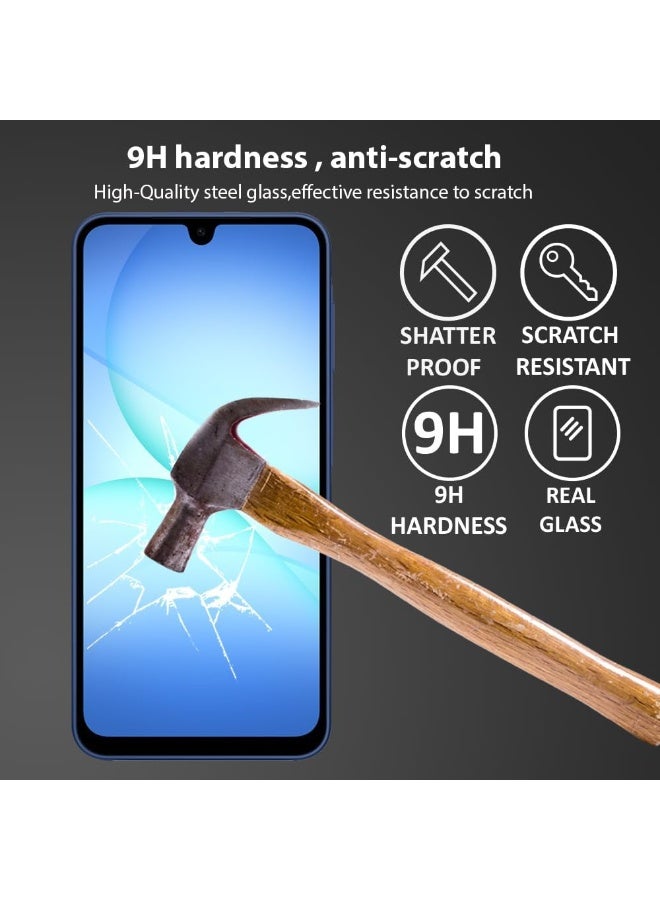 ACLIX Screen Protector for Samsung Galaxy A17, 9H Tempered Glass Screen Shatterproof Anti Scratch Glass HD Clear Case Friendly - Image 4